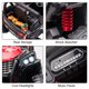 thumbnail image 4 of Coche eléctrico infantil UTV 12V para niños 3-8 años – Control remoto, luces LED, suspensión de resorte, cinturón de seguridad, conducción divertida – Rojo, 4 of 8