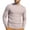 #04 Khaki, variant on Mens Ribbed Knit Crew Neck Sweaters, Regular Fit Lightweight Stretch Wrinkle-Resistant Pullovers for Fall Winter Daily Wear Black Sizes S-2XL
