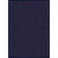 thumbnail image 1 of Radici 782-1314-NAVY Como Rectangular Navy Blue Traditional Italy Area Rug- 2 ft. 2 in. W x 7 ft. 7 in. H, 1 of 2
