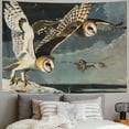 thumbnail image 2 of Orinice Owls Flying Water Tapestry Wall Hanging Unique Style for Home Decor 50x40inch, 2 of 6