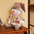 thumbnail image 4 of Muñeca Musical Navidad Papá Noel Muñeco De Nieve Adornos Navidad Año Nuevo Decoración Yuarrent HA046766-02, 4 of 6