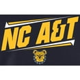 thumbnail image 2 of Men's Navy North Carolina A&T Aggies Double Bar Pullover Hoodie, 2 of 2
