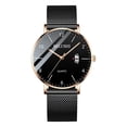 thumbnail image 4 of BELUSHI New Ultra Slim Men's Watch Steel Mesh Waterproof Quartz Wristwatch Simple Watch Business Man Watch Men's Watch, 4 of 7