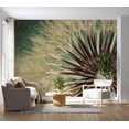 thumbnail image 3 of Tiptophomedecor Botanical Wallpaper Wall Mural - Retro Dandelion, 3 of 6