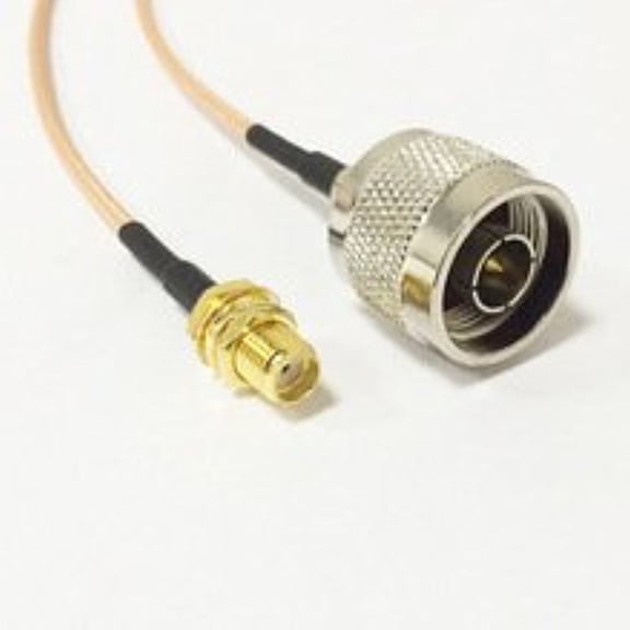 RF Jumper Cable SMA Female Bulkhead Switch N Type Male RG316 15CM For Wifi Network High Quality Ships Quickly From USA