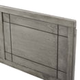 thumbnail image 4 of BSD National Supplies Viola Country Style Twin Size Grey Wooden Headboard, 4 of 5