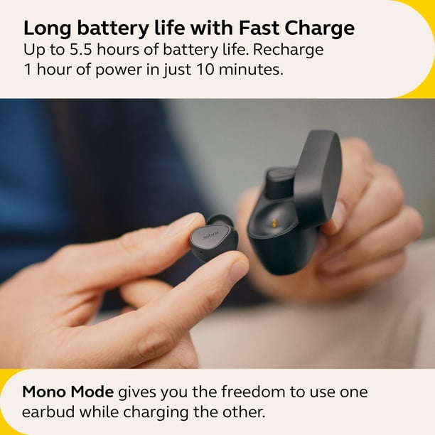 Jabra Elite 4 Earbuds - Professional earphones for support