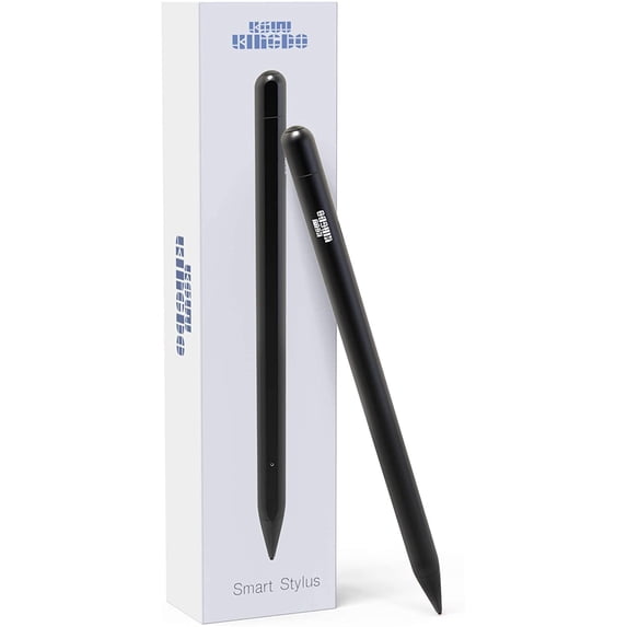 iPad Pen, iPhone Stylus, Drawing Stylus for All iPhone and iPad. 1.4mm Fine Tip for Drawing and Writing (Black)