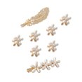 thumbnail image 2 of Clips para el Cabello con Perlas JAMW Antideslizante 8 Piezas, 2 of 5