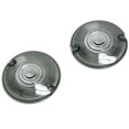 thumbnail image 1 of Krator Smoke Indicators Turn Signal Lenses Lens Front or Rear Compatible with 1986-2012 Harley Davidson Road King Touring models FLST and FXRT Motorcycle, 1 of 1
