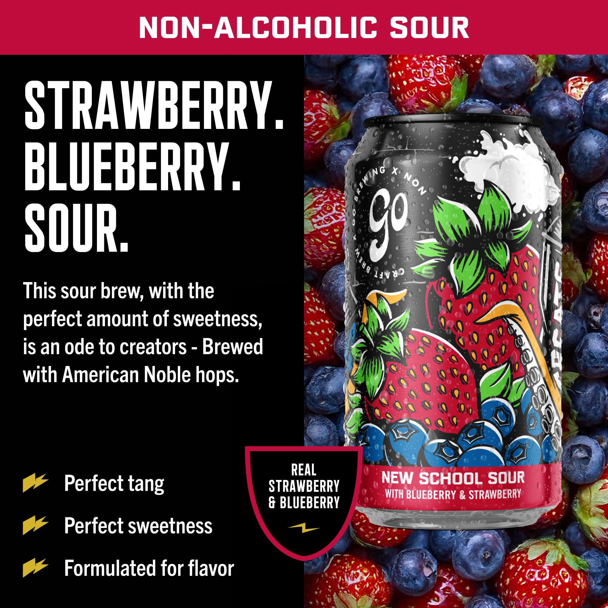 Go Brewing 12-Pack Non-Alcoholic Craft Beer Variety – NA Beer, Low-Calorie, Classic Ingredients, Light Beer & IPA Ideal for Any Occasion,  Non-Alcoholic, Alcohol Alternative Drinks, 12 oz