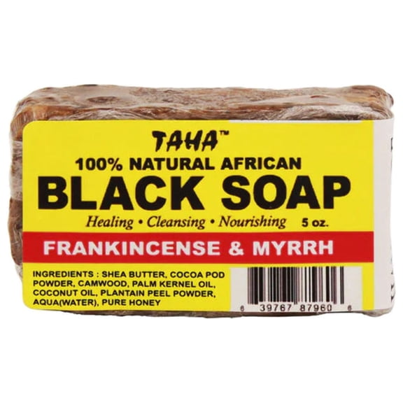 100% Natural African Black Soap