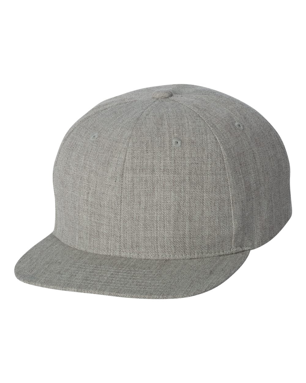 yupoong flat bill snapback hat