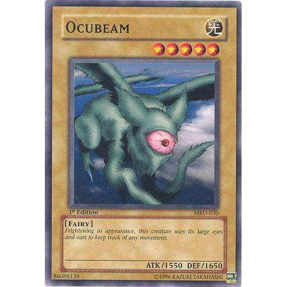 YuGiOh Metal Raiders Common Ocubeam MRD-030