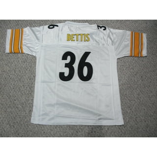 Men's Pittsburgh Steelers Jerome Bettis Mitchell & Ness Black Big & Tall  1996 Retired Player Replica Jersey