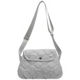 thumbnail image 1 of 2038 Bolso Nailon Bolso Bolso Bandolera Ligero (gris), 1 of 9