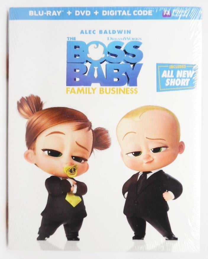 Tg-boss Baby-family Business [blu-ray/dvd/digital/2021/2 Disc/40 Page Book]  (Warner Home Video) 