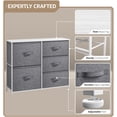 thumbnail image 2 of Sorbus Dresser w/ 5 Drawers - Furniture Storage Tower Unit for Home, Bedroom White, 2 of 7