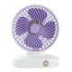 thumbnail image 1 of Mini ventilador de escritorio - Ventilador de mesa alimentado por USB con base - Ventilador de escritorio pequeño ajustable de 2 velocidades, ventilador portátil, 1 of 5