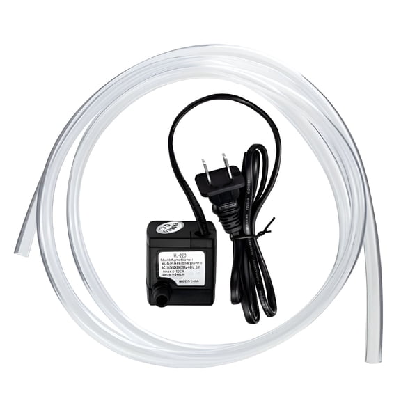 HIBIBUD Submersible Water Pump For Pond, Aquarium, Fish Tank Fountain Water Pump 110V, 3W