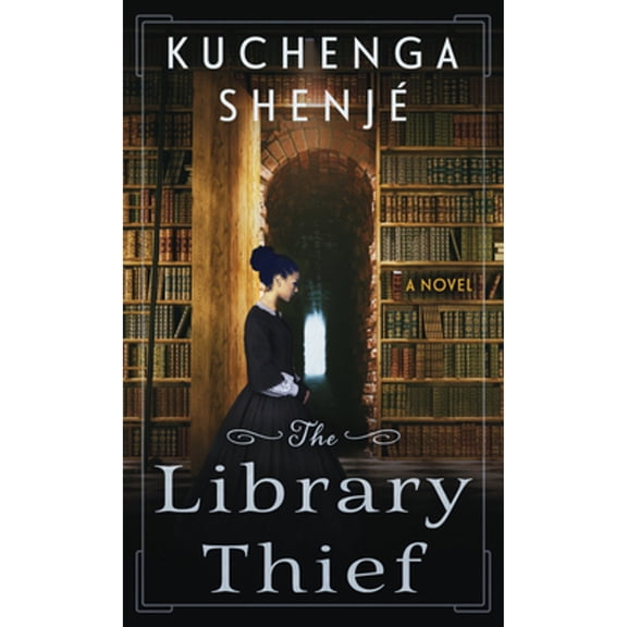 Pre-Owned The Library Thief: A Novel, 9781420514810, 1420514814, Paperback, Large type / Large print edition