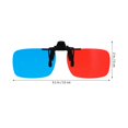 thumbnail image 5 of Artibetter Gafas 3D Rojas Y Azules Con Clip Para Películas De Cine En Tv 3D, Visualización De Dvd, Películas Caseras (Sin Marco De Vidrio), 5 of 5