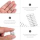 thumbnail image 3 of unbranded 3Ud Resortes Para Botones De En Acero Inoxidable Repuestos, 3 of 7