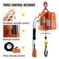 thumbnail image 3 of VibeVerse 3-in-1 1100 lbs Electric Hoist Winch, 1500 W 110 V, 25 ft, Wire/Wireless Remote, 3 of 7