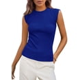 thumbnail image 1 of Remera PRETTYGARDEN Verano 2025 con Mangas Capa y Tejido Acanalado XXL, 1 of 8