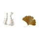 thumbnail image 5 of Estatua De Gato Con Hojas De Ginkgo, Ideal Como Regalo De Bodas, Repisa De Comedor, Pieza De Colección, Adorno De Mesa, Escultura Abstracta Para Pared, Perfecta Para Sala De Estar, Oficina,, 5 of 8