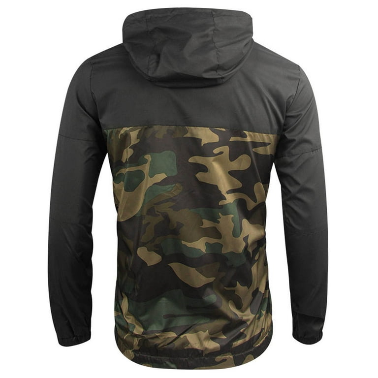 Men s Tactical Jacket Performance Windbreaker Water Resistant