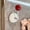 Red, variant on Suction Cup Hook, Versatile Adhesive Hook with L-shaped Handle, Stylish Door Pull for Organizing Accessories, Portable and Durable Suction Hook for Home Decor (Black)