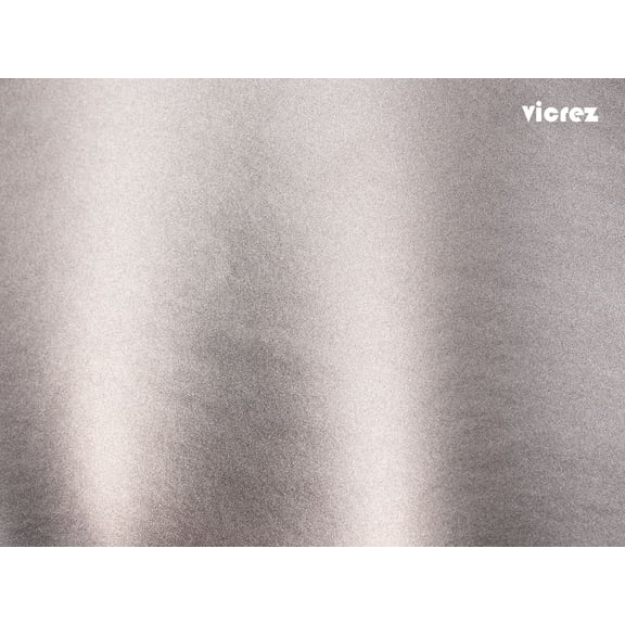 Vicrez Vinyl Car Wrap Film vzv10142 Satin Metallic Ghost Grey | 5ft. x 15 ft.