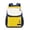 Yellow, variant on gcong Lightweight School Bookbag For Comfortable Backpack Travel Study Everyday Use Design Orange