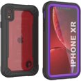 thumbnail image 1 of AmPm for iPhone XR Waterproof Case [Maximus Series] [Slim Fit] [IP68 Certified] [Shockresistant] Clear Armor Cover with Screen Protector | Ultimate Protection for iPhone XR (6.1") (2018) [Red], 1 of 8