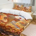 thumbnail image 2 of Charmander 3-Piece Bedding Set (1 Duvet Cover + 2 Pillowcase) Printed Duvet Cover Set Ultra-Soft Breathable for Adults, Teens And Kids 102"x90", 2 of 8