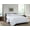 Gray, variant on Goto Bedding Down Alternative Comforter with Corner Tabs - Ultra-soft, All-Season Microfiber Comforter sets, King Size Comforter Sets, Gray