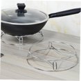 thumbnail image 5 of Hytrove Pot Rack Heat Resistant round Stainless Steel , and Plates Dishes, 5 of 8