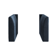 thumbnail image 3 of HONBAY Velvet Side Armrest Module for Modular Sectional Sofa Couch Pair of Armrests, Navy Blue, 3 of 7