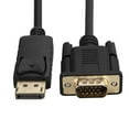 thumbnail image 2 of Adaptador convertidor de cable DisplayPort a VGA HD 1080P de 1,8 m para PC y portátil, 2 of 10