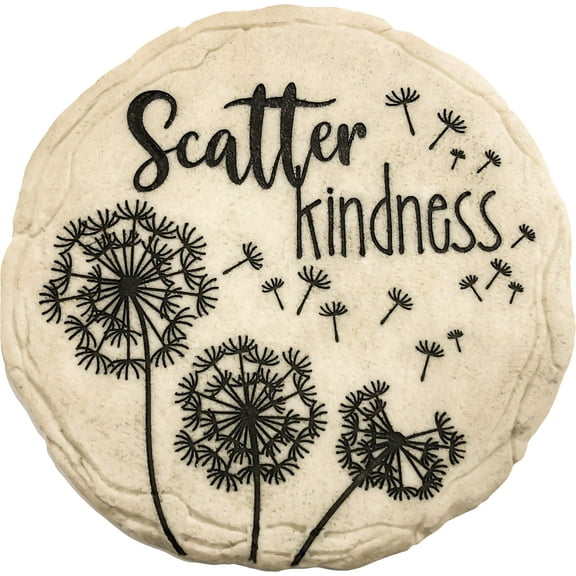 SCATTER KINDNESS STEP STONE / DECORATIVE WALL PLAQUE