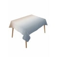 thumbnail image 2 of Brown Grey Ombre Tablecloth Rectangle Table Cloth 60x84,Waterproof Outdoor Table Cloth Covers Decorative Table Protector,Modern Abstract Art Aesthetics Washable Table Cover for Kitchen Dinning Party, 2 of 8