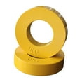 thumbnail image 2 of yotijay 2 Pieces Micro Weight Plates Extra Weights Compact Drop Resistant Change Weight Plates for Workout Progressive Cross Training Yellow 1kg, 2 of 8