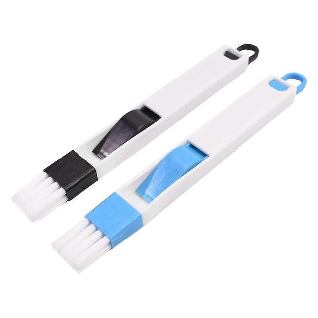 2-in-1 Mini Groove Cleaning Brush with Dustpan, Compact & Multi-Purpose, 2pcs Set