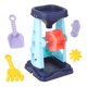 thumbnail image 3 of GOOHOCHY 5pcs en 1 set Kids Beach Toys Set Wotglass Sand Toys Kit Creative Sand Tools Kit Shovel para niños niños pequeños (azul, color aleatorio de accesorios), 3 of 7