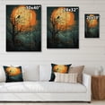 thumbnail image 4 of Designart "Avian Ascending the Heavens" Animals Print on Natural Pine Wood, 4 of 5