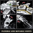 thumbnail image 3 of Bloques De Construccion HIGH GODO 13003 Dragon Mecanico Blanco 1485 Piezas, 3 of 5