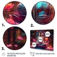 thumbnail image 3 of Designart "Starlight Buddha I" Religious Landscape Canvas Art Print, 3 of 5