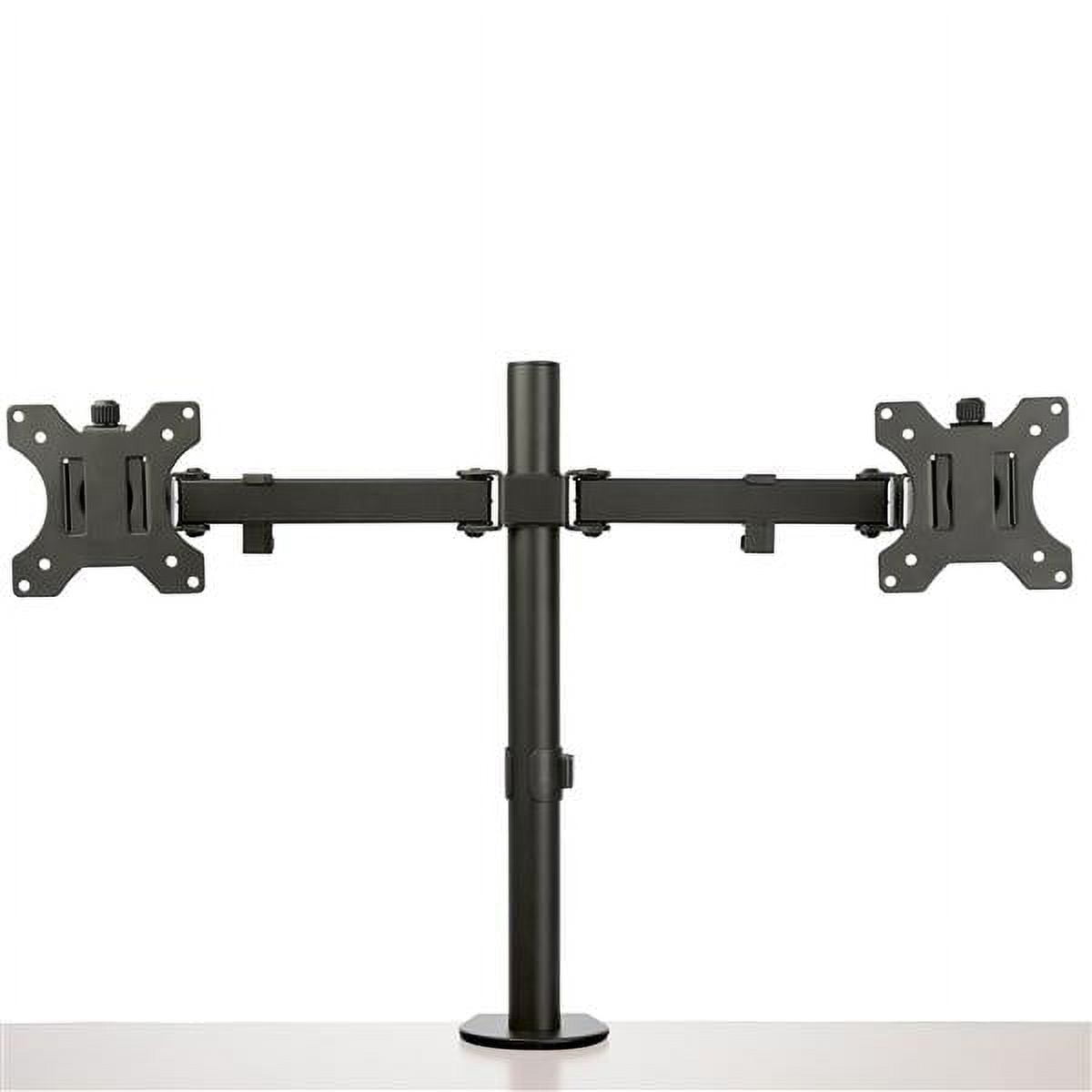 Startech.com Desk Mount Dual Monitor Arm, Desk Clamp / Grommet Vesa Monitor Mount For Up To 32 Inch Displays, Ergonomic Articulating Monitor Arm, Height Adjustable/tilt/swivel/rotating - Space-saving
