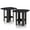 Dark Walnut, variant on Furinno Simple Design End/SideTable, Dark Walnut, Set of 2